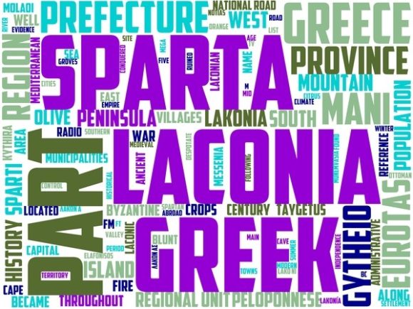Laconia Wordart Book Cover: A Hand-Drawn Wordcloud for Versatile Creative Projects