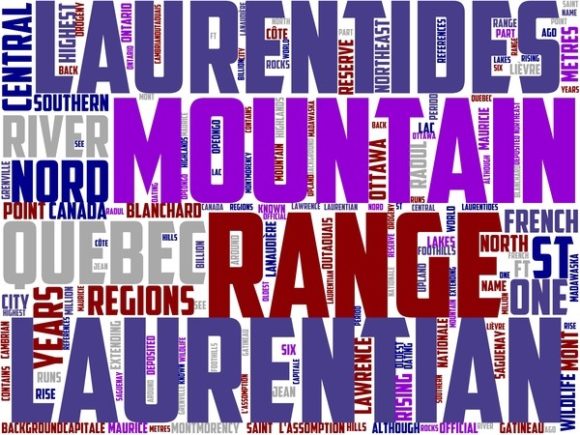 Maurice Mountain Wordart Banner
