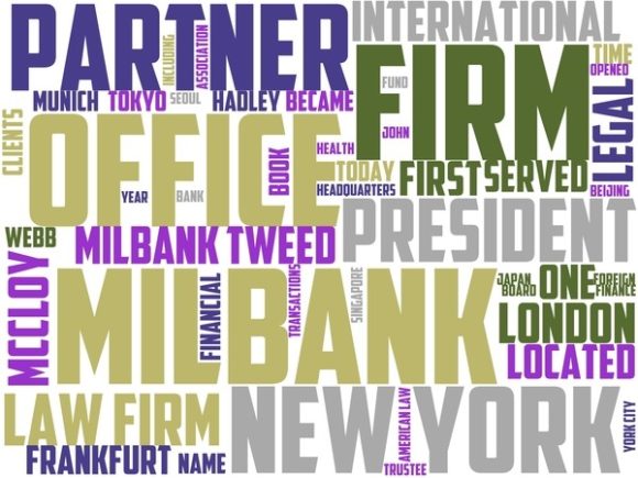 Milbank Wordart Tumbler: Hand-Drawn Word Cloud Design