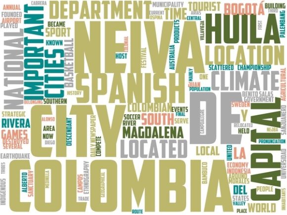 Neiva Wordart Background: A Hand-Drawn Wordcloud for Thoughtful Creative Projects